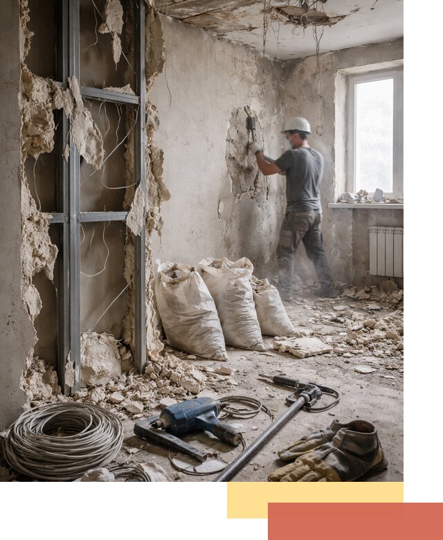 Профессиональный демонтаж зданий и конструкций в Омске