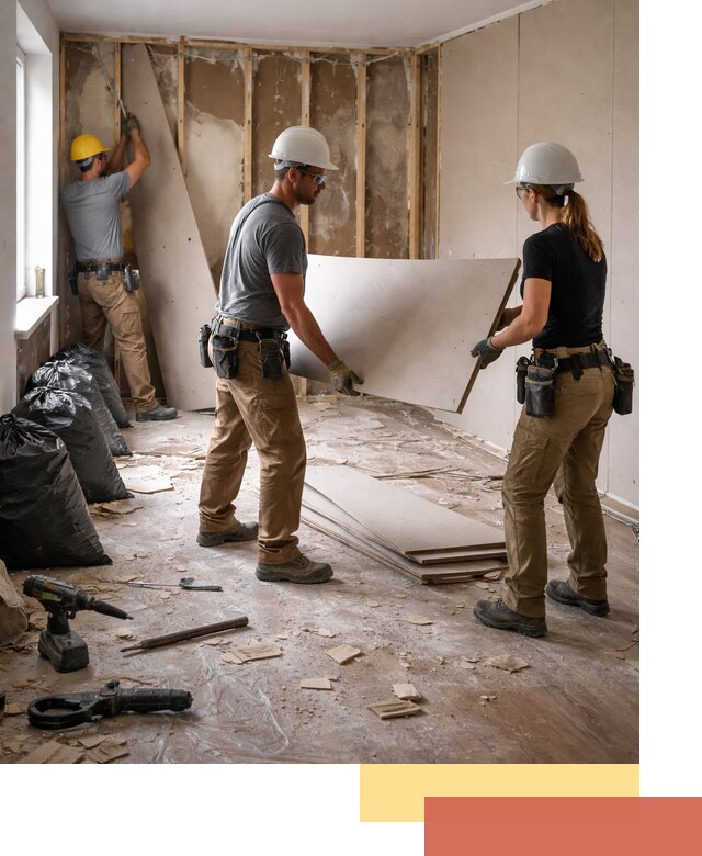 Демонтаж стеновых панелей в Омске быстро и аккуратно