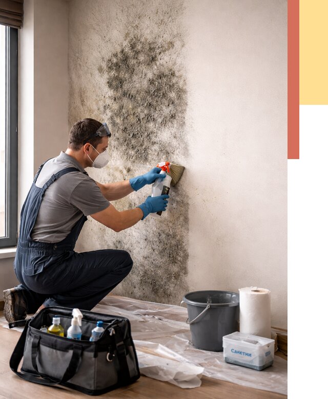 Удаление плесени со стен в Омске от 2229 руб. — быстро и недорого | ОТДЕЛОЧНИК-Омс