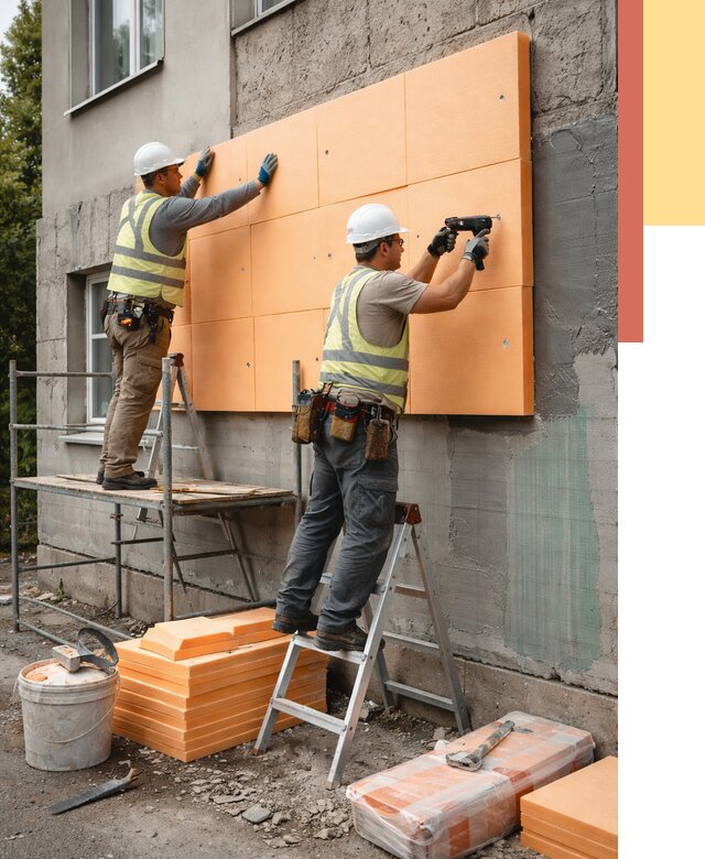 Утепление стен пеноплексом в Омске от 1918 руб./м2 — быстро и недорого | ОТДЕЛОЧНИК-Омс