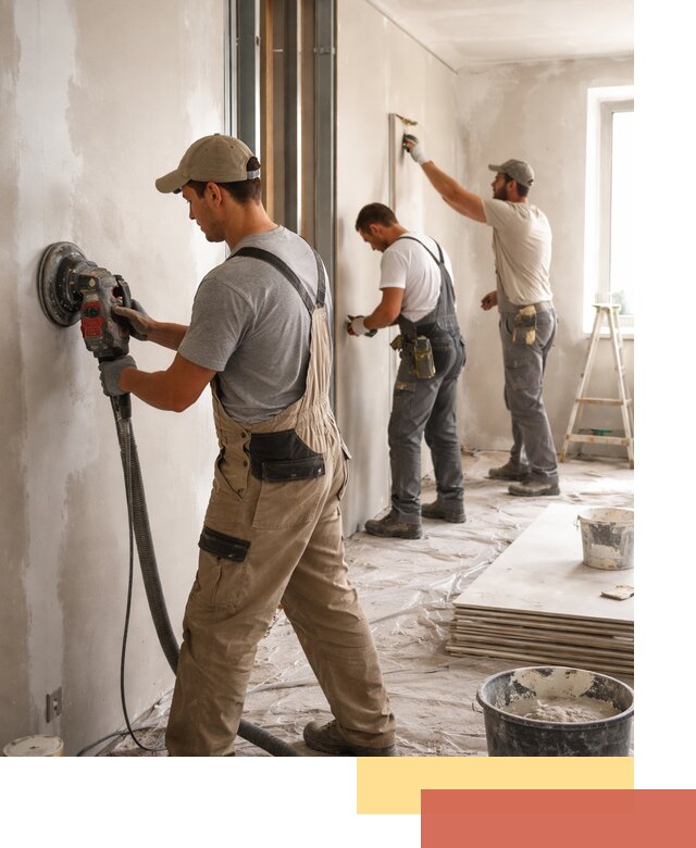 Профессиональная отделка стен в Омске качественно и в срок